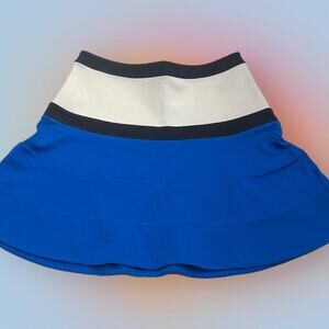 EXPRESS Women’s 4 Blue White Black Skirt